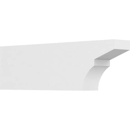 Ekena Millwork Standard Monterey Architectural Grade PVC Rafter Tail, 3"W X 6"H X 20"L RFTP03X06X20MON